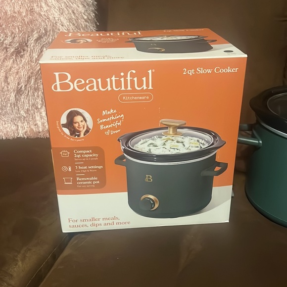 Beautiful by drew Barrymore  kitchenware 2 quart slow cooker - Picture 3 of 4